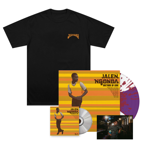 Limited Colour Vinyl LP, CD, T-Shirt + Signed Artcard – Jalen Ngonda